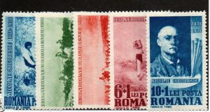 Romania B94-B98 Set Mint Hinged