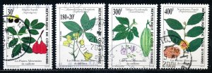 Ivory Coast #1060-1063  Set of 4 Used