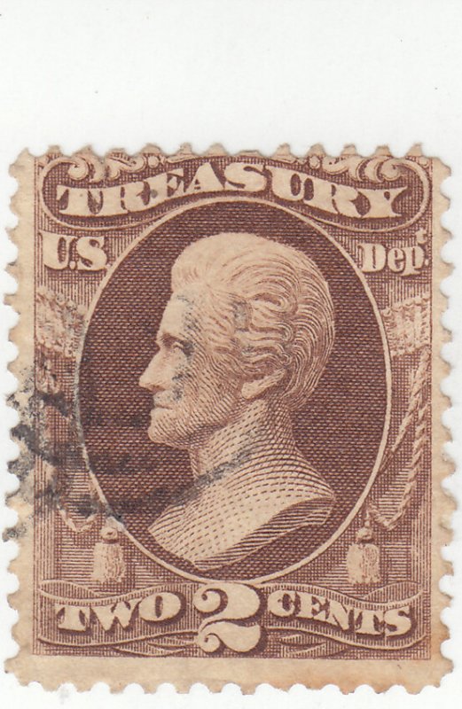 Scott # O73 - 2c Brown - Jackson - Official Stamps - Used