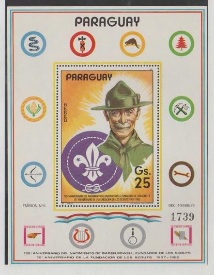 Paraguay Scott #2041 Stamps - Mint NH Souvenir Sheet