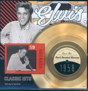 GRENADA 2013 35th MEMORIAL ANNIVERSAY ELVIS PRESLEY 'I WANT YOU' S/S MINT 