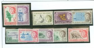 Cayman Islands #153-162 Unused Single