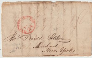 U.S Stamp less cover 1823