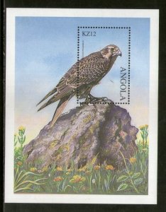 Angola 2000 Eagle Birds of Prey Wildlife Sc 1147 M/s MNH # 13242