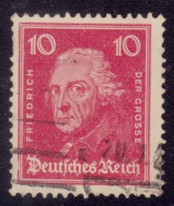 Germany, 1926, Frederick the Great, 10pf, sc#355, used**