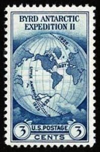 1933 3c Byrd, Antartic Expedition Scott 733 Mint F/VF NH