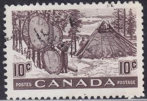 Canada 301 Drying Animal Hides 1950