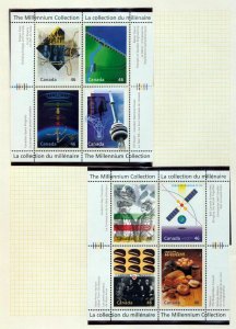 CANADA 2000 Millenium Aviation MNH MH(Face$40+(Top544