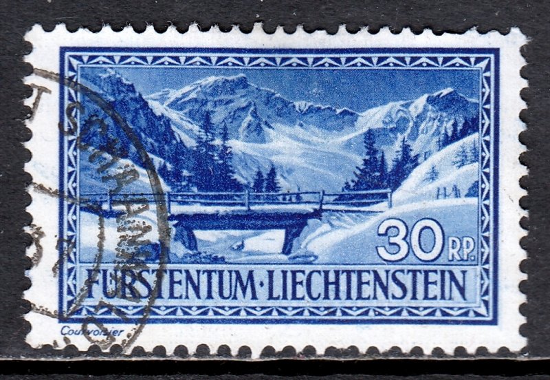 Liechtenstein - Scott #122 - Used - SCV $2.10