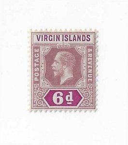 Virgin Islands Sc #43 6p OG VF