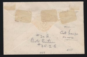 US 5A 1c Franklin on Cover to President of Harvard Univ PSE Cert SCV $10,000