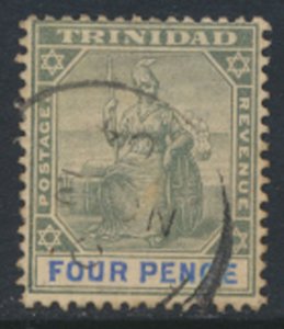 Trinidad SG 130 Used   wmk Crown CA   SC# 82 - see details & scans 