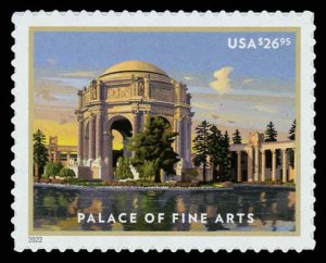 USA 5667 Mint (NH) Palace of Fine Arts Priority Mail Express