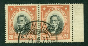 Chile 1915 #134 U (x 2) SCV (2022) = $0.50