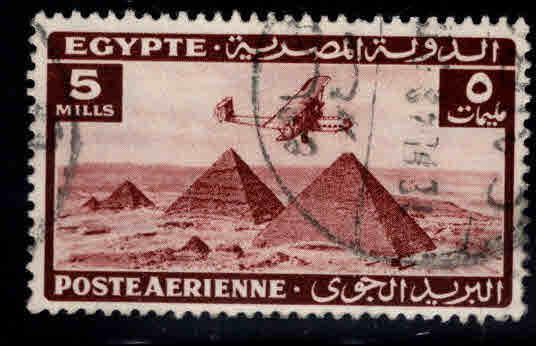 EGYPT Scott C34 Used airmail stamp