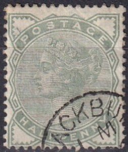 Great Britain #78 F-VF Used CV $13.50 (Z1456)