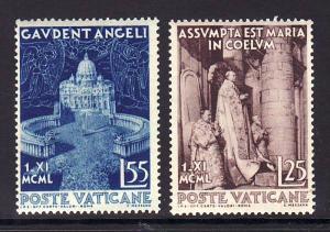 Vatican 143-144 MNH  VF
