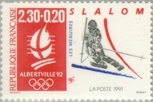 France 1991 MNH Stamps Scott B623 Sport Olympic Games Skiing