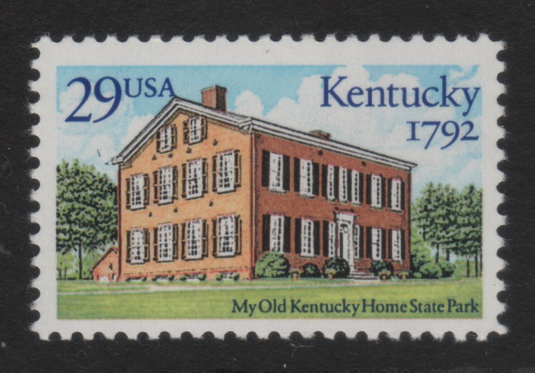 2636 29c Kentucky United States, General Issue Stamp / HipStamp