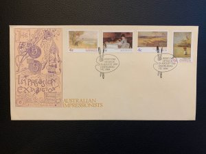 1989 AUSTRALIAN IMPRESSIONISTS FIRST DAY COVER
