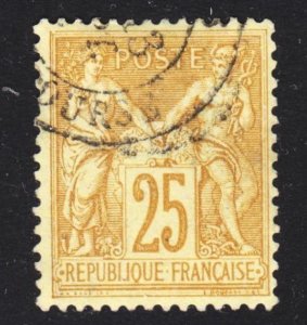 France Scott 99 F to VF used. Lot #C.  FREE...