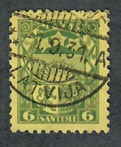 Latvia #141 used Single