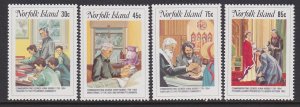 352-55 1984 Rev. George Hunn Nobbs MNH