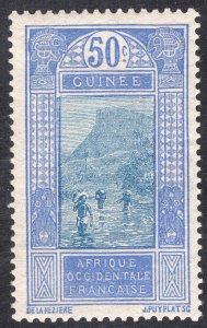 FRENCH GUINEA SCOTT 87