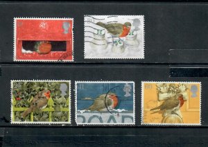 G.B1995 COMMEMORATIVE SET XMAS ,USED H 050522