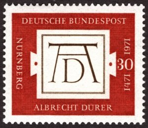 1971, Germany, 30pf, MNH, Sc 1070