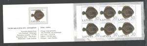 LATVIA 2004  MARINE LIFE - FISH  Bklt.#597a  MNH