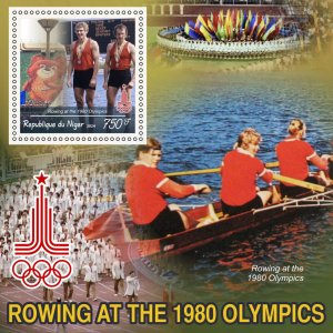 Stamps. Olympic Games. Rowing  8 sheets perforated