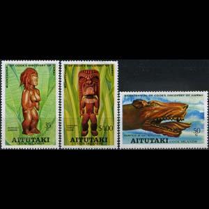 AITUTAKI 1978 - Scott# 160-2 Capt.Cook Set of 3 NH