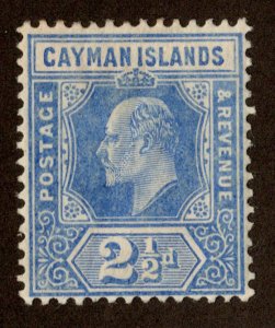 Cayman Islands Scott 23 Unused hinged.