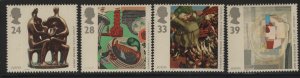 GREAT BRITAIN 1498-1501  MNH SET