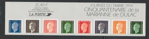 France booklet  mnh  sc # 2409a