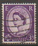 Great Britain SG 566 Used 2 graphite lines on reverse