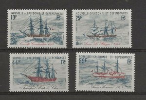 New Caledonia 1981-82  Ships I and II sg.659-60 and 680-1 MNH