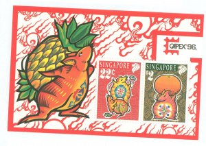 Singapore #742Ad Mint (NH) Souvenir Sheet