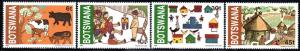 Botswana - 1982 Children's Art Set MNH** SG 507-510