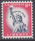 US sc#1044A 1961 11c Liberty MNH