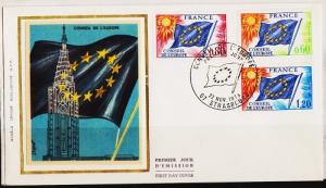 France. 1975 FDC. S.G.C16/C17 and C19 Fine Used