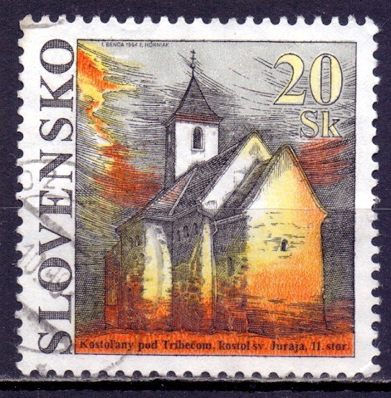 Slovakia. 1994. 205. Church. USED.