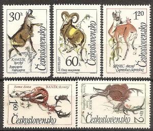 Czechoslovakia 1211-16 MNH 1963 Animals