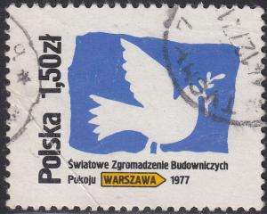 Poland 2213 Peace Dove 1.50zł 1977