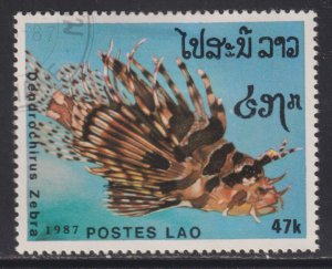 Laos 825 Dendrochirus Zebra 1987