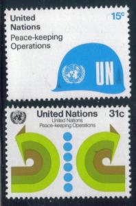 UN New York - SC# 320-321 - MNH