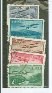 Romania #C17-21 Used Single (Complete Set)