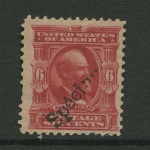 305S Variety Specimen Overprint Unused Stamp (L1140-21) *SEE APEX CERT INSIDE*