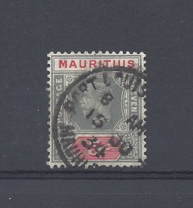 Mauritius1910 Scott 141 u fvf scv $3.50 less 50%=$1.75  Edward VII